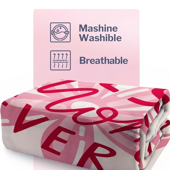 Best MOM Ever Fleece Throw - Picture 3 of 5